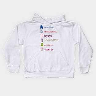 Artist Analogy Kids Hoodie